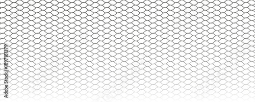 Curved net pattern. Seamless design for sportswear or equipment like soccer goals, volleyball nets, basketball hoops, hockey nets, and athletic gea