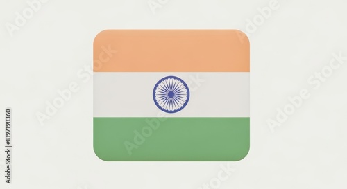 Free Download Indian Flag Icon Symbolizing National Pride. - GFXLoad