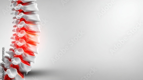Human spinal cord with pain