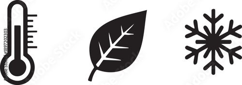 Temperature Nature Climate Weather Thermal Environment Heat Icon