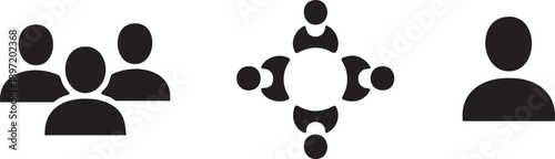 Team Group Community People Social Organization Cooperation Icon