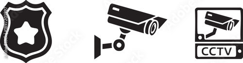 Police Security Camera CCTV Surveillance Law Enforcement Safety