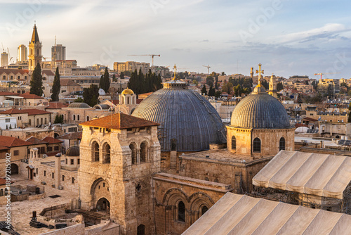 Quadro su tela Church of the Holy Sepulchre in Jerusalem, Israel
