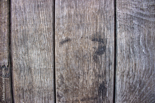 Weathered wooden planks natural background texture surface