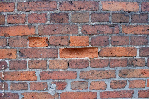 Old brick wall texture background