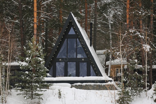 glamping is a type of camping that combines the comfort of a hotel room with the opportunity to relax outdoors in winter