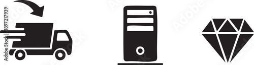 Delivery Slow Desktop Tower Diamond Logistics PC Jewelry