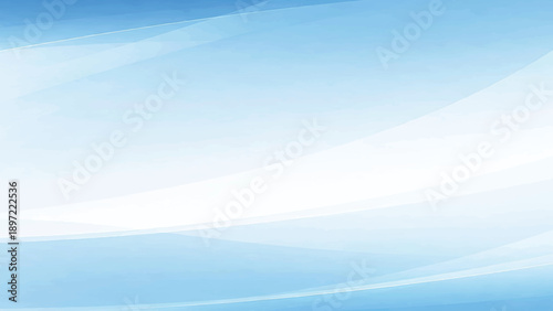 Abstract blue wave background with soft clouds and a clear sky atmosphere viewed from above
