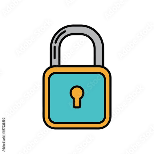 Unlocked padlock icon symbolizing security and access