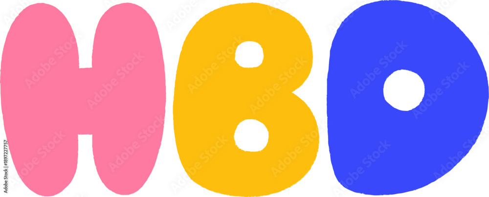 Fototapeta premium HBD