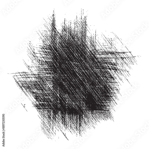 Abstract textured grunge scratch mark overlay.
