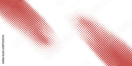 Red white brush pattern with abstract sporty lines, car sticker banner, grunge style racing and motorsport vector design.