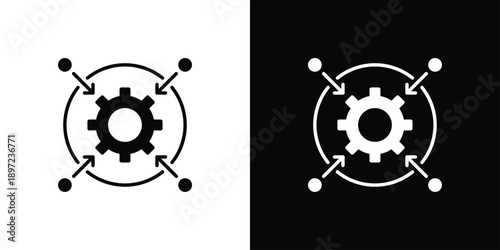 Impact Icon Sheet Black And White