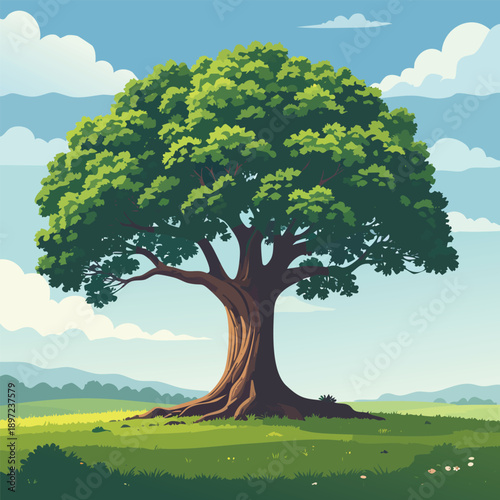 The tree of Life is spreading across the sky and beneath the ground