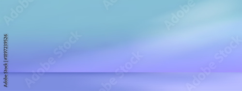 Abstract  blue gradient podium background, clean scene for product presentation mockup template.