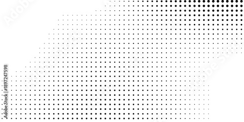 Grunge halftone gradient background. Faded grit noise texture. White and black sand wallpaper. Retro pixelated backdrop abstract simple modern