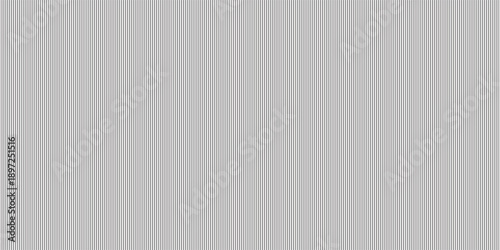 Narrow black-white vertical lines. Symmetric geometric ornament. Striped seamless pattern, abstract wallpaper. Digital paper for textile print, page fill. Vector