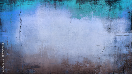 blue grunge background. dark blue wall is suitable for background