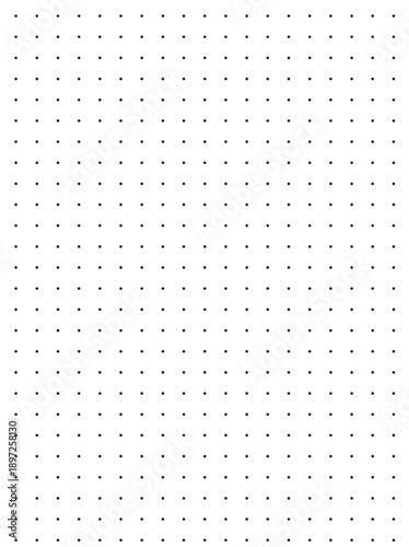 printable a4 dotted grid paper minimal dot pattern clean black white background