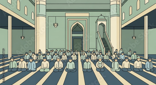 Detailed illustration of a vintage typewriter with blank paper, evoking nostalgia, creativity, and the art of writing.