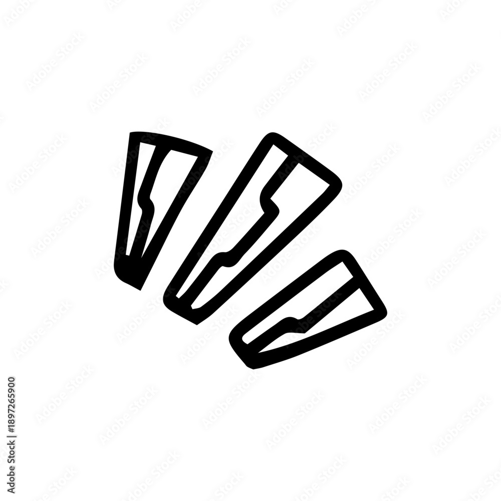 Fototapeta premium doodle surprise symbol