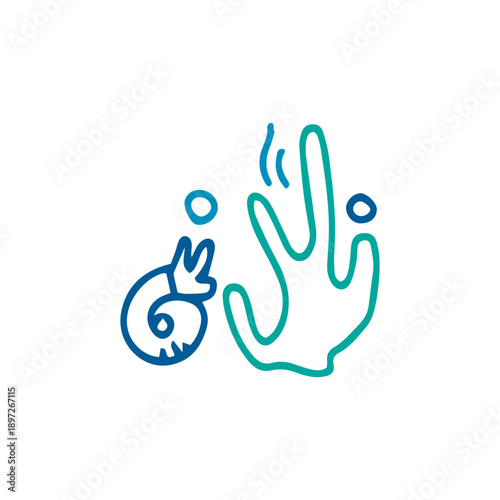 cute seaweed element