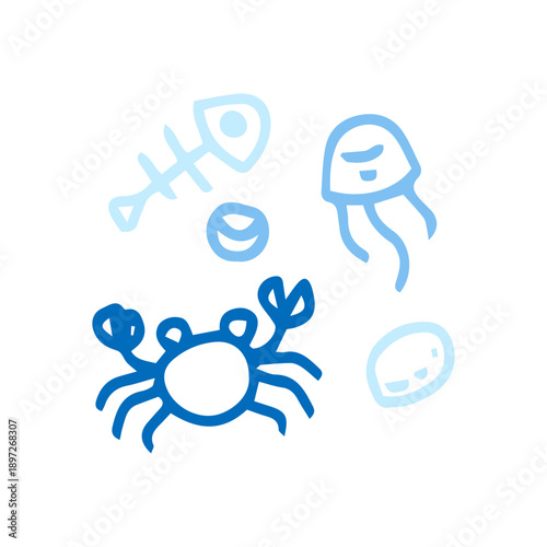 sea creatures pattern