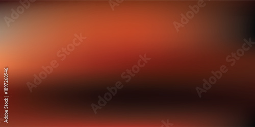 Abstract Blurry Red and Orange Gradient Background with Soft Light.