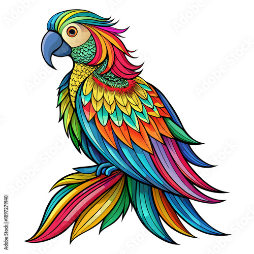 blue and yellow macaw