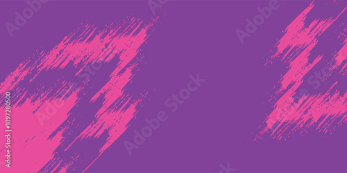 Running Poster Design %E2%80%93 Abstract Colorful Splash Illustration in Purple and Blue for City Marathon.