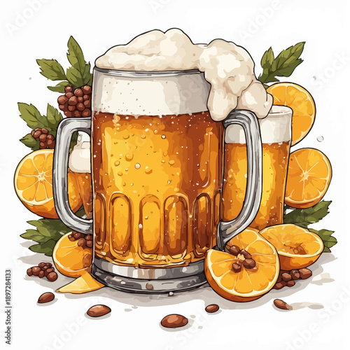 Delicious Beer Drink Very Cool