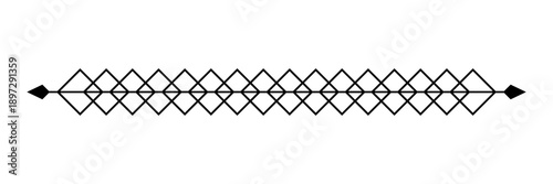 geometric shape bottom line