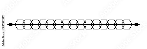 geometric shape bottom line