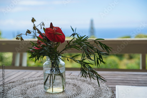 海を望むカフェ