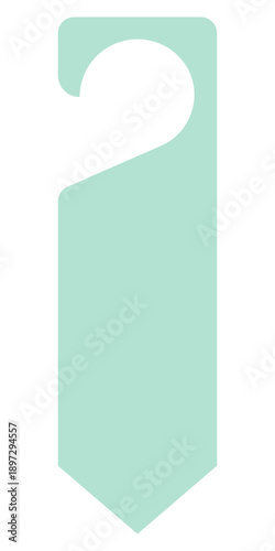 pastel door hanger