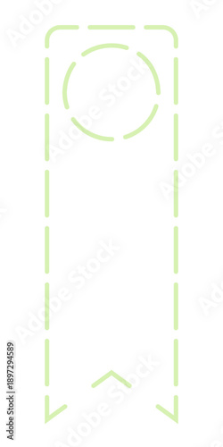 pastel door hanger frame