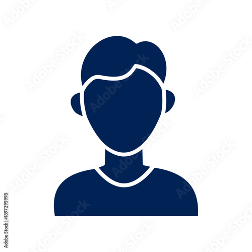 Solid Fill User Profile Icon