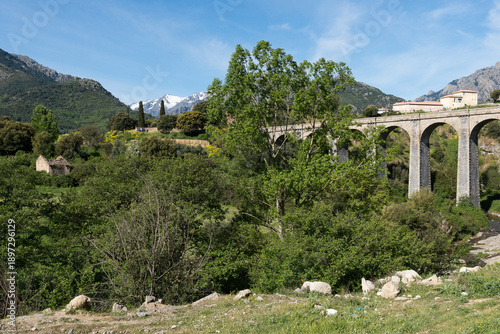 Bild auf Leinwand CORSE  - Vers CORTE