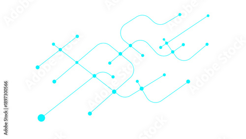Vector design Network technology and Connection  High tech circuit board connection system.Vector abstract technology