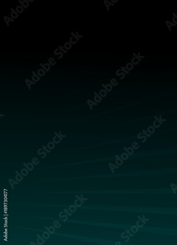 3d art design featuring abstract blue and green paper transitions with light blue lines and black business sign elements