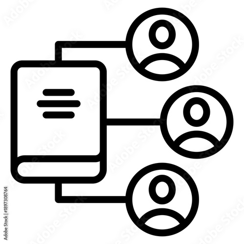 Library Community Icon For Design Elements