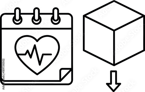 Medical data storage concept