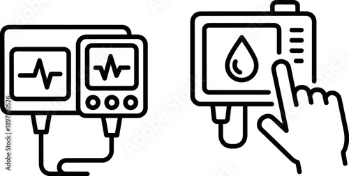 Medical monitoring devices and data analysis