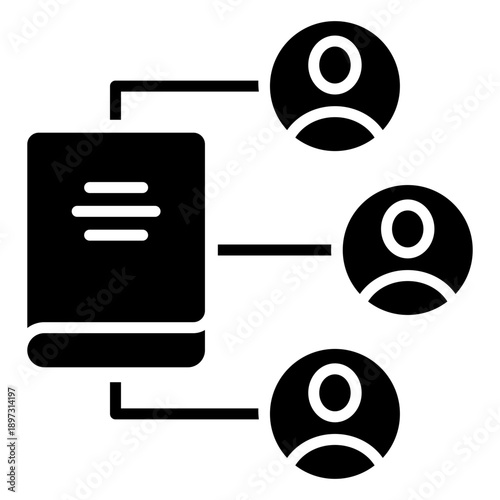 Library Community Icon For Design Elements