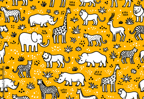 safari animal pattern