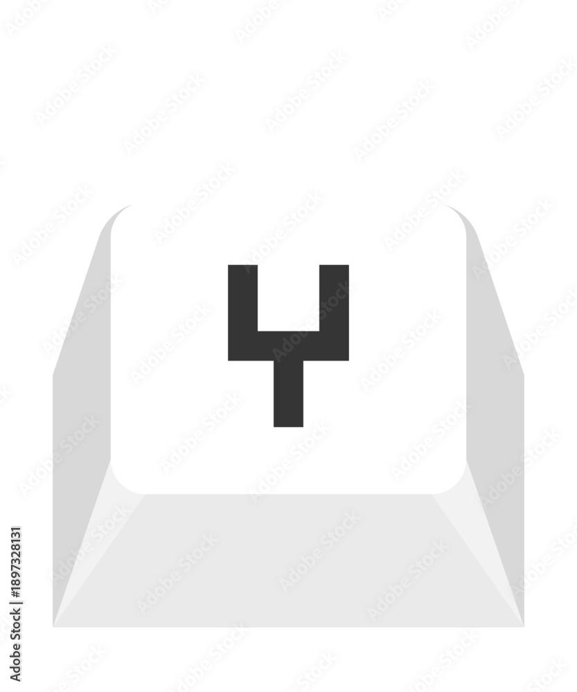 Obraz premium alphabet keycap