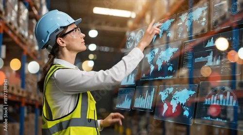 Logistics Manager Using Augmented Reality for Supply Chain Monitoring in Smart Warehouse