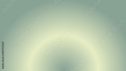 Soft circular green gradient background with smooth pastel tones creating calm and minimalist abstract design
