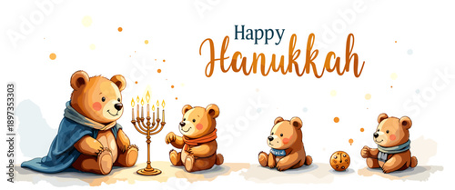 hanukkah banner, hanukkah poster, happy hanukkah design, festival of lights banner, hanukkah background, hanukkah celebration poster, jewish holiday banner, menorah design, hanukkah menorah illustrati