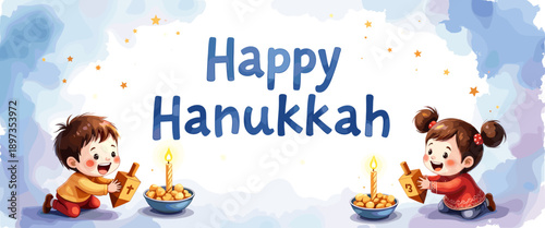 hanukkah banner, hanukkah poster, happy hanukkah design, festival of lights banner, hanukkah background, hanukkah celebration poster, jewish holiday banner, menorah design, hanukkah menorah illustrati